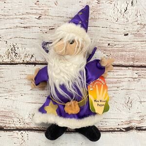 FOLKMANIS Vintage Wizard Hand Puppet 9”